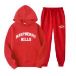 Raspberry Hills Red Classic Tracksuit
