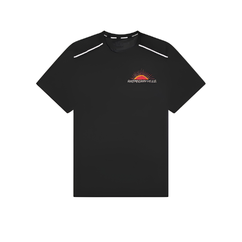 18 Raspberry Hills Black and Red Logo Raspberry Hills Black and Red Logo Shirt