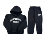 Raspberry Hills Logo Tracksuit Black