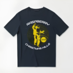 Raspberry Worldwide Hills T Shirt Black