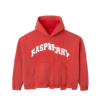 GV Gallery Raspberry Hills Red Spliced Hoodie