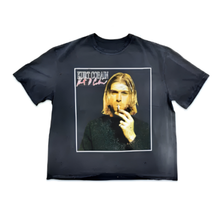 GV Gallery Raspberry Hills Kurt Cobain Tee Black