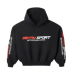GV Gallery Cropped Berry Sport Hoodie