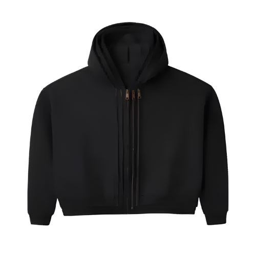 Gold+Vintage Gallery Raspberry Hills ‘Black’ 3 Splice Zip-Up