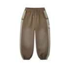 Gold+Vintage Gallery Raspberry Hills ‘Coffee’ Lil Leon Scrunch Sweats