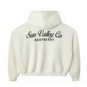 Gold+Vintage Gallery Raspberry Hills ‘Sun Valley’ Zip Up Hoodie - Image 2