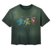 Gold+Vintage Raspberry Hills Grateful Berry Green Tee