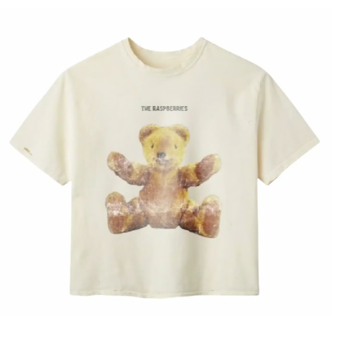 43 front Gold+Vintage Gallery Raspberry Hills The Raspberries Tee Gold+Vintage Gallery Raspberry Hills ‘The Raspberries’ Tee