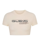 Gold+Vintage Gallery Raspberry Hills ‘Glenci’ Cream Womens Tee