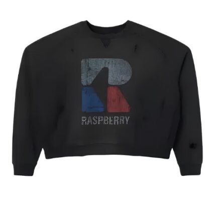 Gold+Vintage Raspberry Hills Logo Shirt