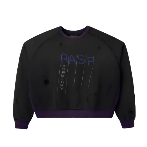5 front Raspberry Hills Sulfer Crewneck Raspberry Hills Sulfer Crewneck